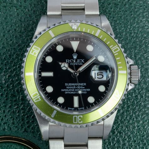 flat 4 rolex meaning|rolex kermit values.